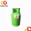 Nigeria orange indoor used 12.5KG cooking lpg gas cylinder