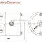 CW 220A High Speed 12V 2HP White Hydraulic Forklift DC Motor