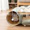 Pet toys general removable cat tunnel shelter tent cat bed