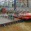 concrete triple roller tube pavers machine