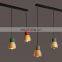 Modern Fancy Cement And Wood Pendant Lighting