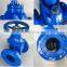 Epoxy Resin GGG50 GGG40 Non Rising Stem Rubber Disc Flanged Gate Valve For Irrigation