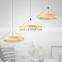 Modern Sample Three Ring LED Pendant Light Lamp Shade Rings Acrylic Hanging Light Suspension Light Fixture