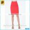 Custom 2016 Red Sexy Fashion Casual Lace Pencil Skirt