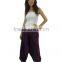 Purple Mens Harem Pants Baggy Aladdin Genie Fisherman man Pants Trouser jumpsuit Yoga Boho Gypsy Indian women Loose Pants