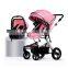 2020 wholesales four wheel luxury cheap muti-functionalbaby pram stroller 3-in-1