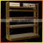 High range wooden shoe rack/stand/shelf for store fixture