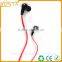 Promotional comfortable communication wholesale fancy flat wired earphones earbuds