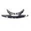 Gloss black Carbon fiber car bumper front lip for Tesla model-3   2019-2020 sport front lip for Tesla model-3   2019-2020