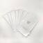 Aluminum foil self-adhesive bag zipper bag white printing composite packaging bag metal color bag atomizer packaging bag