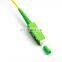 3m or customized simplex sc/apc patchcord sm mm LSZH adapter aqua fiber optic sc apc patch cord patch cod 3 m sc fiber