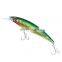113mm 14g  wholesale new big sound  Beads Treble Hooks seabass minow hard Fishing Lure