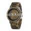 BOBO BIRD Wooden Handmade Watches for Men Top Brand Luxury Quartz Wristwatch Man Clock Bamboo LOGO Engraving Dropshipping