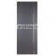 Grey stain stylish twin vertical rose copper inlay down house doors