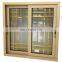 Horizontal Screen Window Sliding Burglar Champagne Window