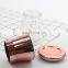 New Design Kitchen Accessories Copper Plating Stainless Steel Salt And Pepper Grinder with Rose Gold Lid