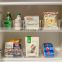 Airtight fridge organizer set with lid fridge organizers and storage clear box bins bpa free