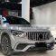Car Accessories Include Front Bumper Assembly Rear Bumper Assembly for Mercedes Benz GLC X253 2015-2019 up to GLC63 AMG Style