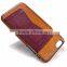 genuine cow leather mobile phone case phone holder with card slot for iphone 6/6s