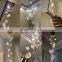 Gold And Bubble Hanging LED Long Indoor Lighting Pendant Chandelier LED Light