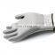 CE EN388 4544 level 5 High quality  13G HPPE cut proof safety glass industry cut resistant gloves
