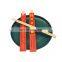 Chinese wholesale chopstick stand 100% nature bamboo disposable chopsticks with customized paper sleeve