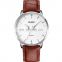 New product couple quartz watch in stock Skmei 1801support custom logo 3Bar waterproof stainless steel wristwatch