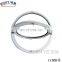 circle round center pivot round tempered glass window/round windows that open