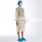 Disposable Isolation Gown PE Coated PP Non- woven Isolation Gown