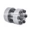 CSF-A22 High Torque High Precision Steel Spider Claw Flexible curved Jaw Type clutch Rubber Couplings For Vacuum Pump
