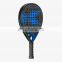 Carbon Fiber Tennis Paddle Rackets For Unisex 2024 Hot Selling New Arrival Round Shape Paddle Rackets