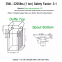 1ton Big Bag PP Coated Jumbo Q Bag Baffle Container FIBC Bag Circular Sling 1.5ton Bulk Bag with Cross Corner Loops Packing Sand, Grain, Corn, Starch