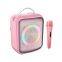 New Product Macaron Color 4 Inch Portable RGB Lights With Reverb And One Click Sound Cancellation Speaker