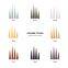 Real Wax 20 24.5 29 33 Cm Conical Shape 3D Wick Cone Candles Led Remote Control Battery Led Candle