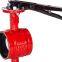 Industrial ANSI Grooved Butterfly Valve for Oil, Gas, Chemical, and Power Plant Cooling Systems