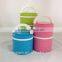 CCLB-023(3) 3Layer PP lunch box, pleastic hot food box, insulated lunch box