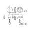 High quality waterproof ultrasonic sensor NU40B14TR-3