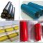 china supplier colorful 159*1200 conveyor carrier rollers for sea port