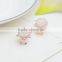 Rose form the European and American necklaces earrings bridal wedding banquet set wedding dress accessories