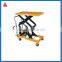 Manual double scissor Lift Table truck