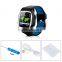 Black Blue Men Sport Running Pedometer Sedentary Reminder Heart Rate And GPS Positioning Compass Micro SIM Card Smart Watch GT68