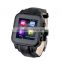 Smart watch mobile phone PW 308. Android unlocked cellphone watch round dial metal wristwatch