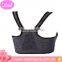 New Style Front Zipper Nylon Cotton Training Sportswear Bra