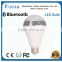Romantic led bulb bluetooth speaker,energy efficient LED light bulb that you can control with your iOS or Android smartphon