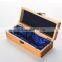 Fashion pine wood wine box with logo