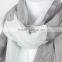 Organic Cotton Circle Soft Light Weight Solid Scarf for Girls Scarf for Women Scarf for Men