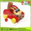 Super High Quality Wooden Hot Selling Poko Poko Bear Drum, Kids Music Toys