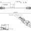 Fiber optical module accessories DAC 10G SFP+ direct attach copper cable