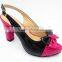 latest New high class middle heel slingback lady sandals