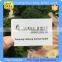 CR80 custom printing PVC gold foil embossed business cards